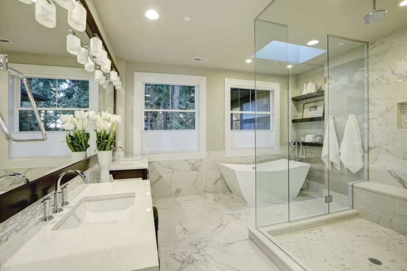 Custom Shower and Tub Areas
